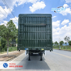 Sơ mi rơ mooc lồng khung mui