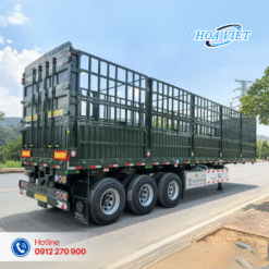 Sơ mi rơ mooc lồng khung mui