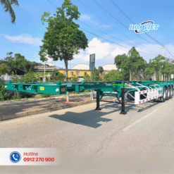 sơ mi rơ mooc xương 3 trục 45 feet