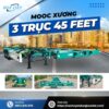 sơ mi rơ mooc xương 3 trục 45 feet