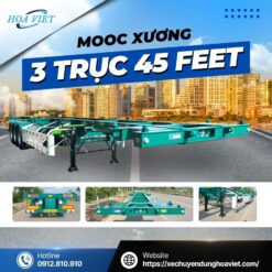sơ mi rơ mooc xương 3 trục 45 feet