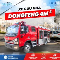Xe cứu hỏa Dongfeng 4 khối